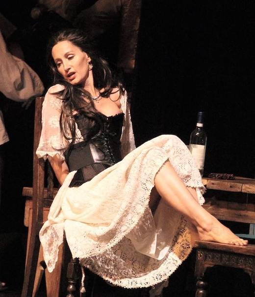 Linda as Carmen in California Opera's Carmen